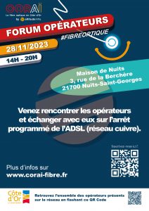 Affiche Forum Opérateurs Nuits Saint Georges