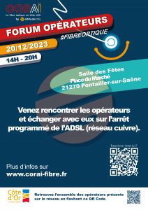 Affiche Forum Opérateurs Pontailler-sur-Saône